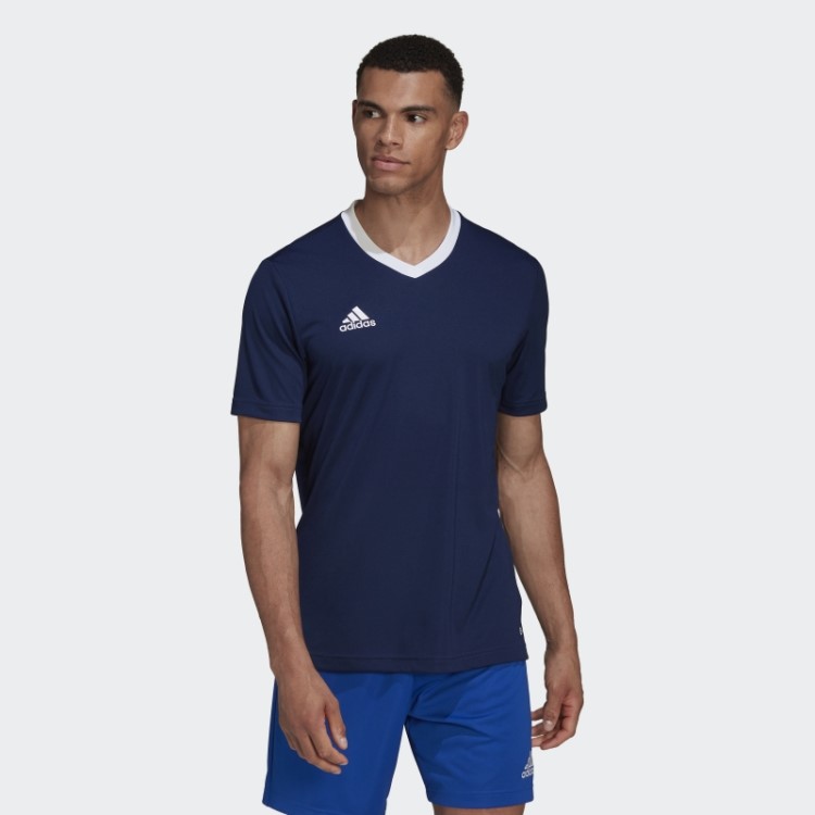 Entrada 22 Camisa Azul Marinho Adidas