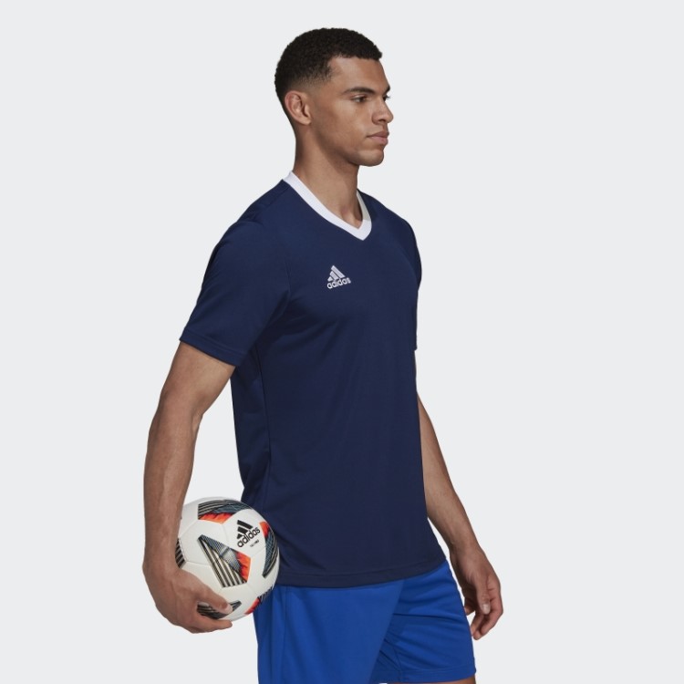Entrada 22 Camisa Azul Marinho Adidas