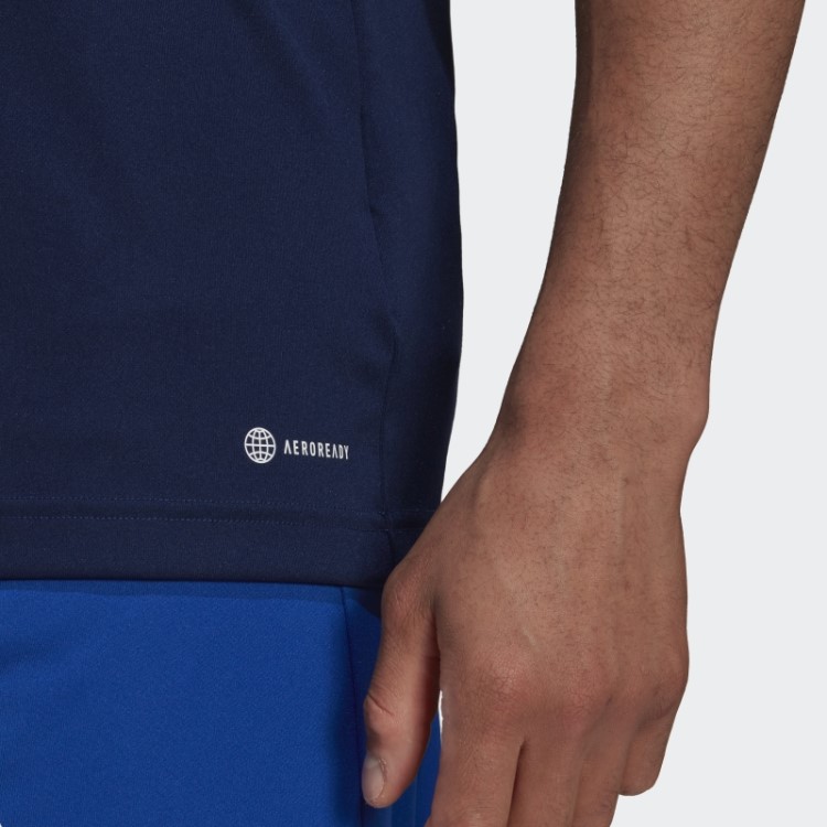 Entrada 22 Camisa Azul Marinho Adidas