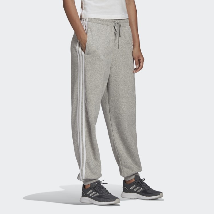 Calça Cinza Médio Studio Lounge 3 Listras Adidas