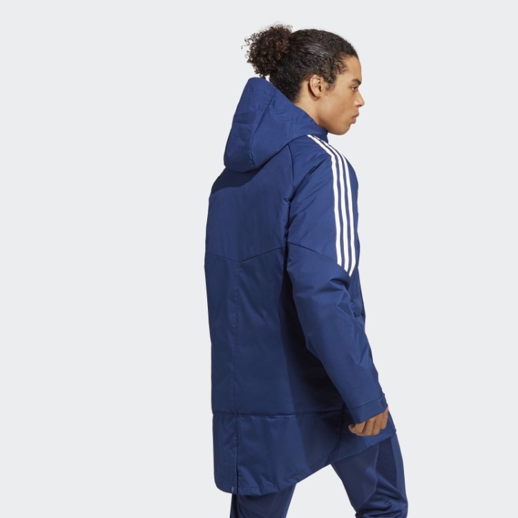 Itália Condivo 23 Estádio Parka Adidas Azul Escuro