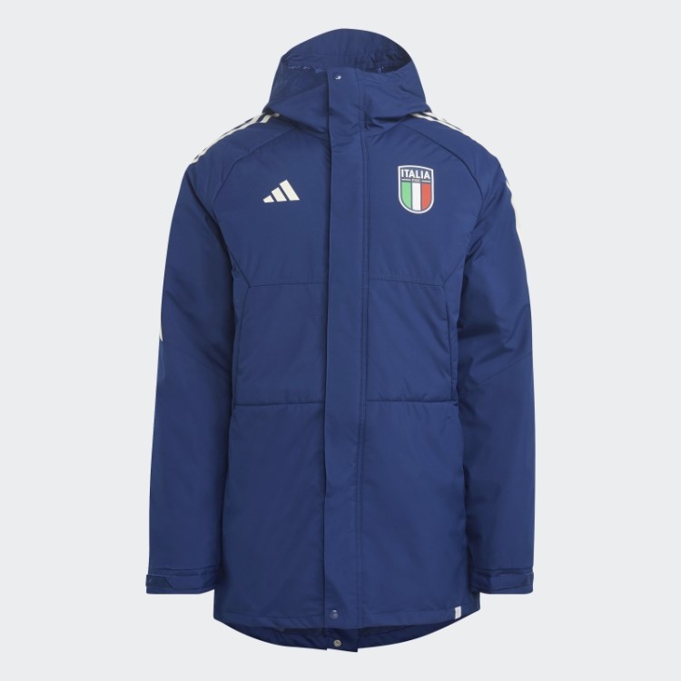 Itália Condivo 23 Estádio Parka Adidas Azul Escuro
