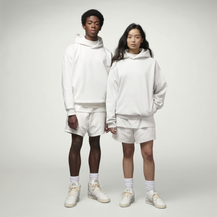 Moletom De Basquete Adidas Fashion Branco