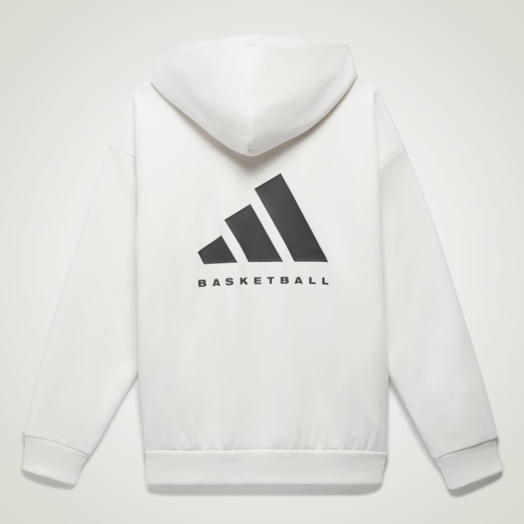Moletom De Basquete Adidas Fashion Branco