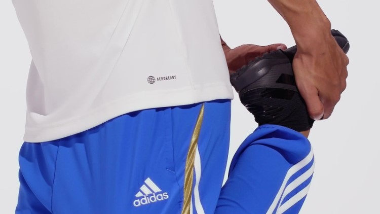 Calção De Treino Tecido Azul Juventus Teamgeist De Alta Resolução Adidas