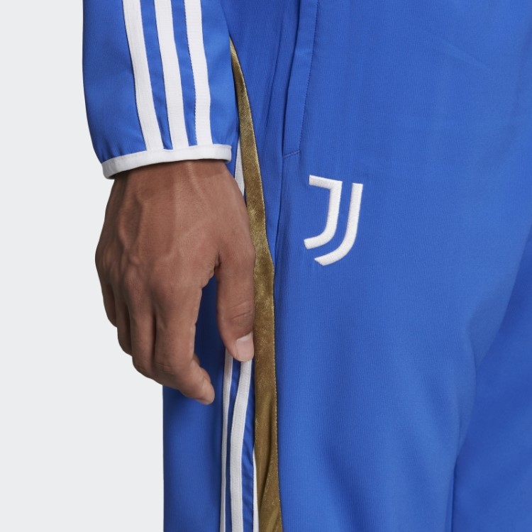 Calção De Treino Tecido Azul Juventus Teamgeist De Alta Resolução Adidas
