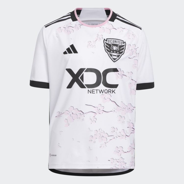 Branco Adidas D.c. Camisa Visitante Do United 23/24