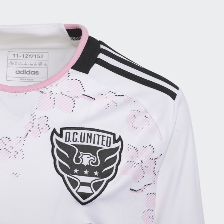 Branco Adidas D.c. Camisa Visitante Do United 23/24