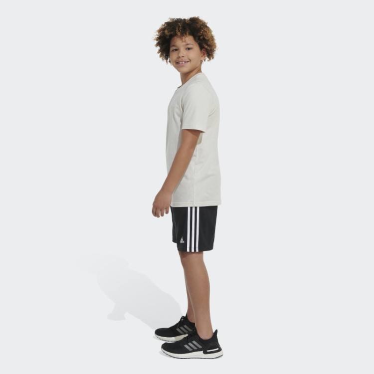 Camiseta Adidas Essencial Emb Logo Em Alumínio
