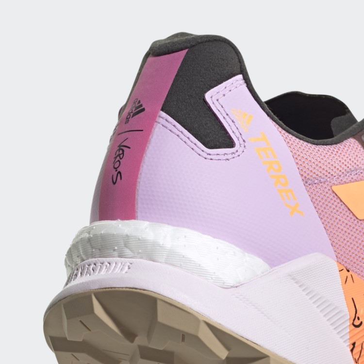Tênis De Corrida De Trilha Adidas Lilás Terrex Agravic Ultra Bca
