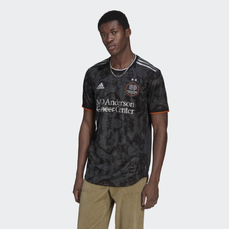 Adidas Carbon Houston Dynamo 22/23 Away Camisa Autêntica