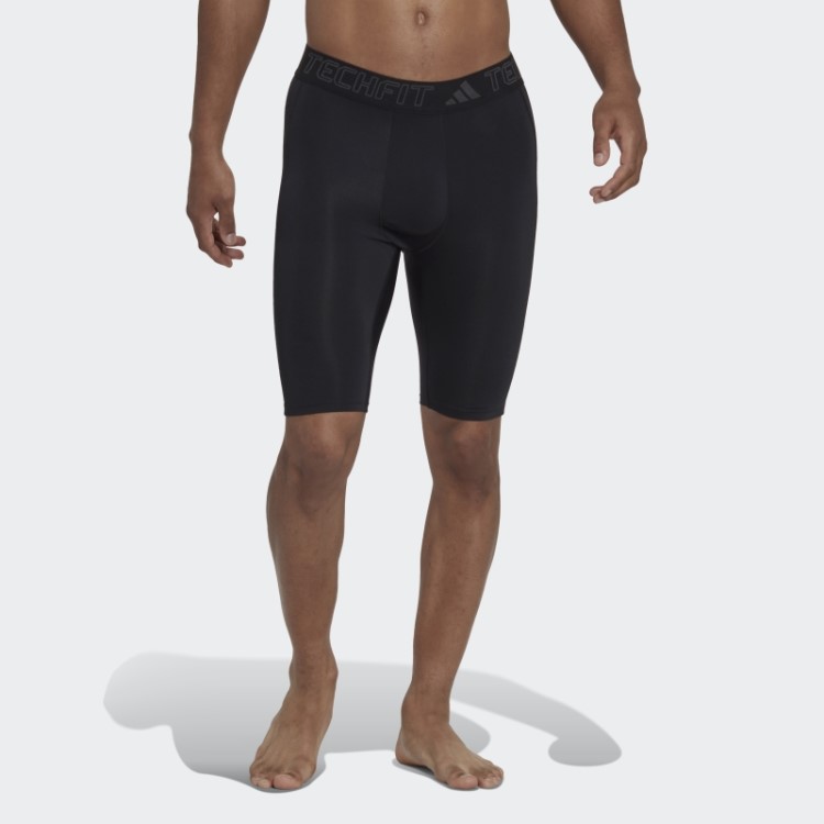 Meia-calça De Treino Techfit Preta Adidas
