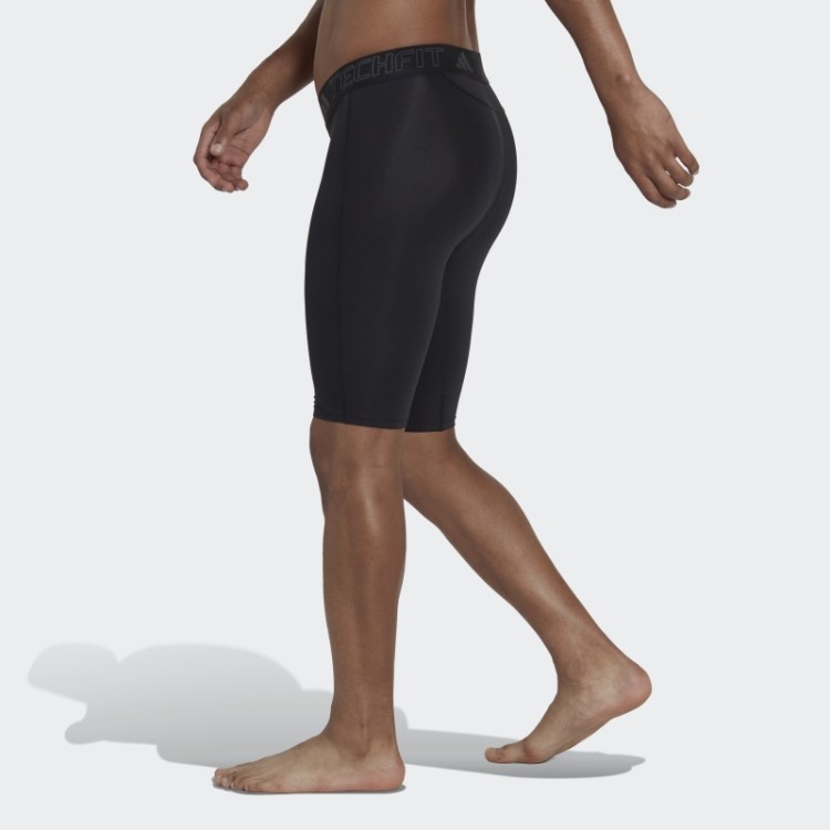 Meia-calça De Treino Techfit Preta Adidas