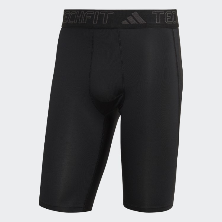 Meia-calça De Treino Techfit Preta Adidas