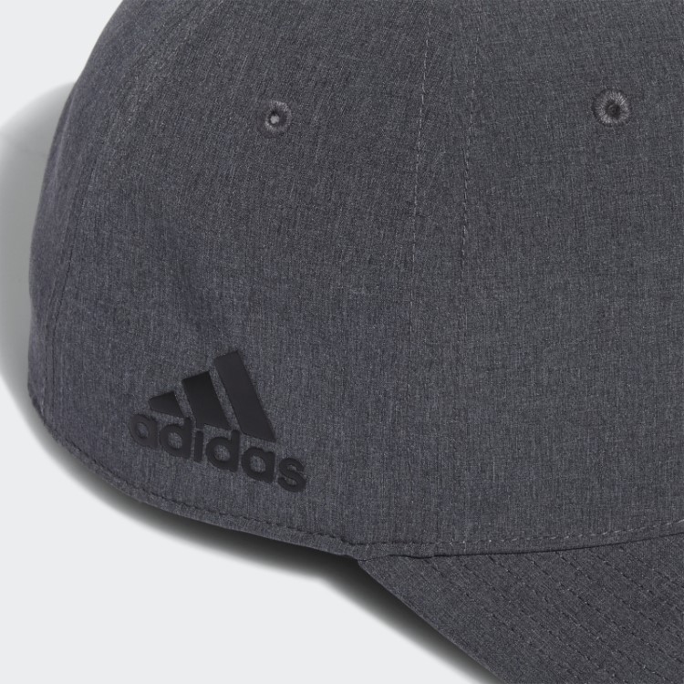 Boné Esportivo Com Emblema Mesclado Adidas Preto Melange