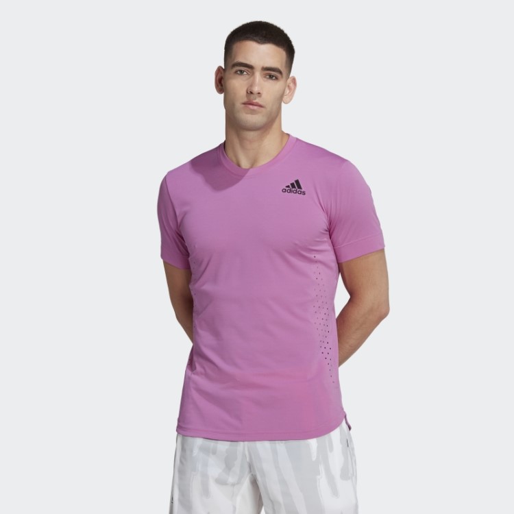 Camiseta Lilás Adidas Tênis New York Freelift