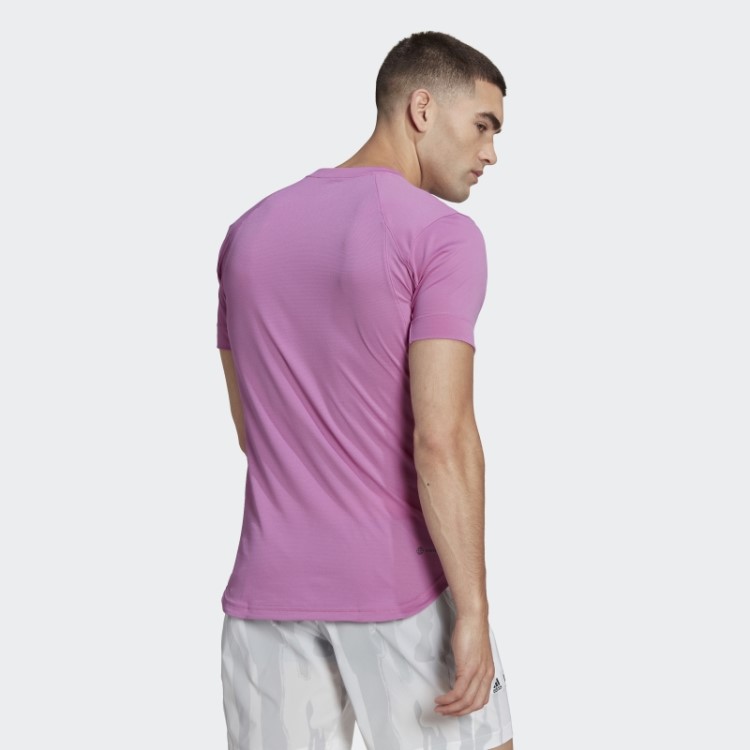 Camiseta Lilás Adidas Tênis New York Freelift