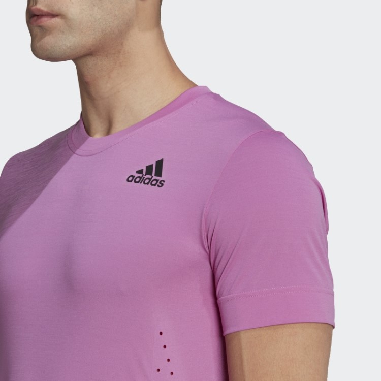 Camiseta Lilás Adidas Tênis New York Freelift