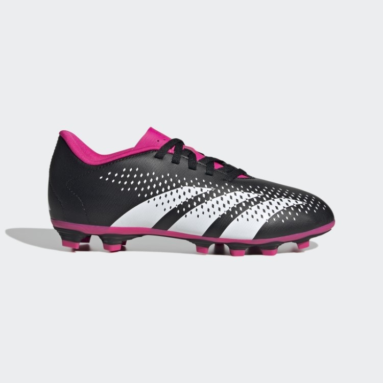 Precisão Do Predador Preto.4 Chuteiras De Chão Flexíveis Adidas