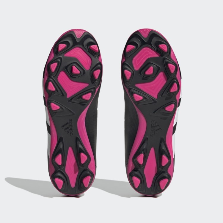 Precisão Do Predador Preto.4 Chuteiras De Chão Flexíveis Adidas