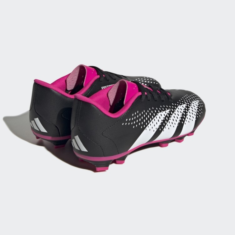 Precisão Do Predador Preto.4 Chuteiras De Chão Flexíveis Adidas