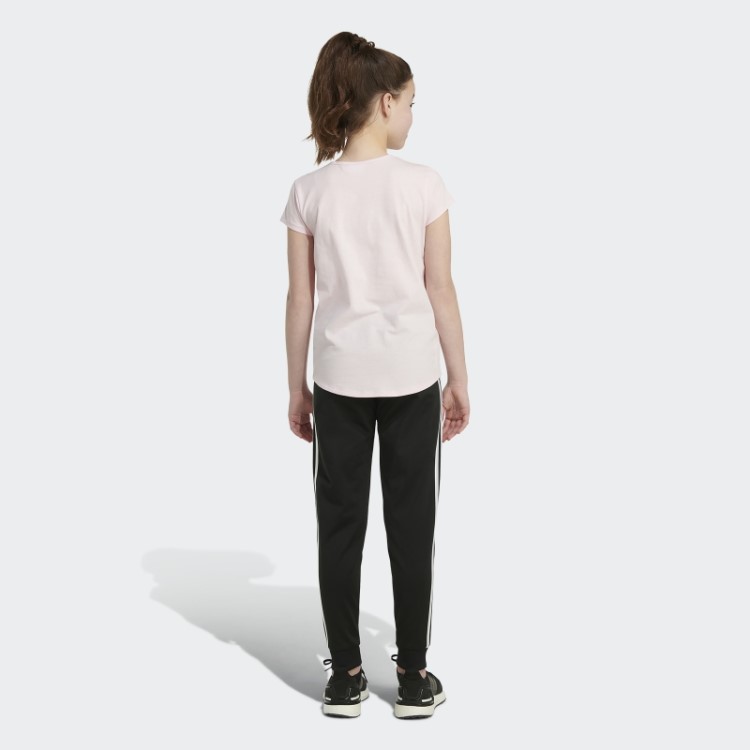 Camiseta Manga Curta Rosa Adidas