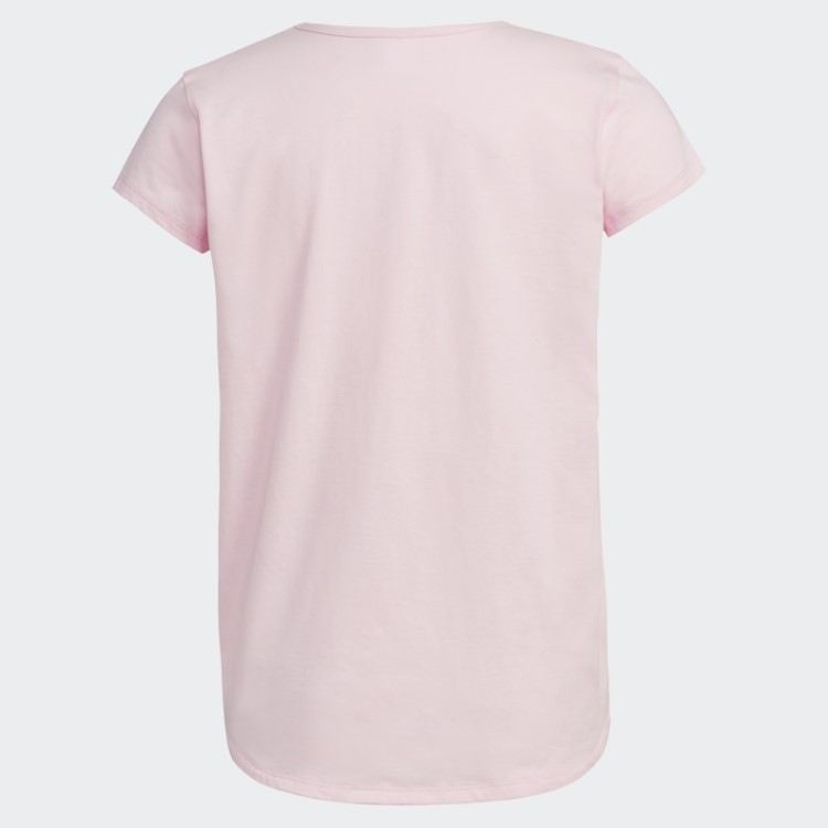 Camiseta Manga Curta Rosa Adidas