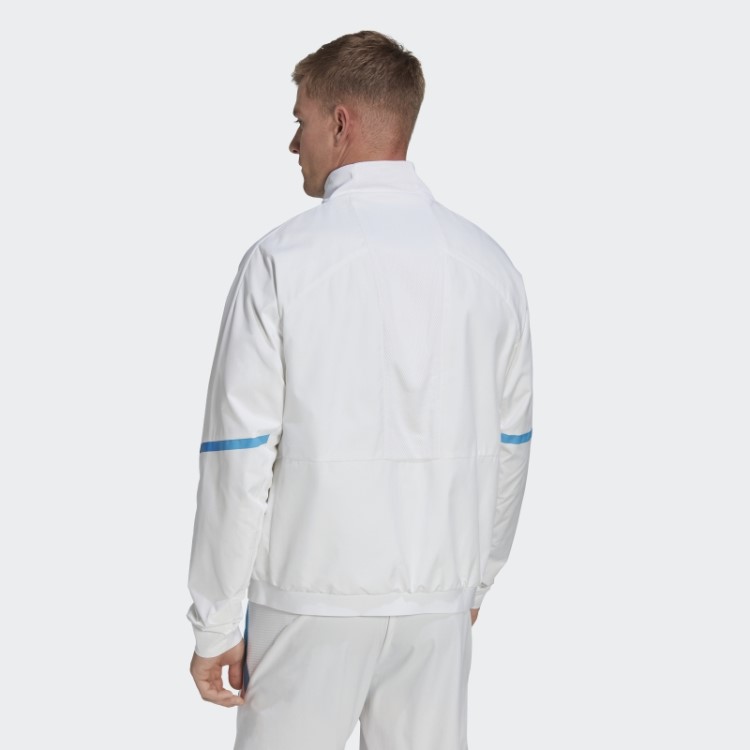 Jaqueta Branca Adidas Belgium Game Day Hino