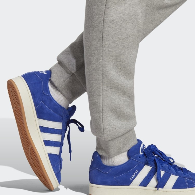 Joggers Essenciais Trevo Cinza Médio Adidas