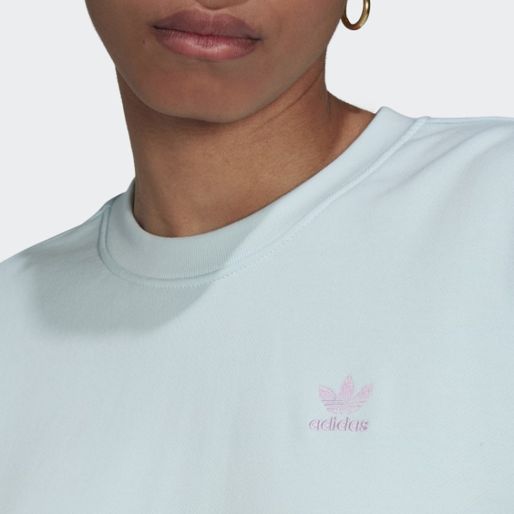 Moletom Gráfico Azul Adidas