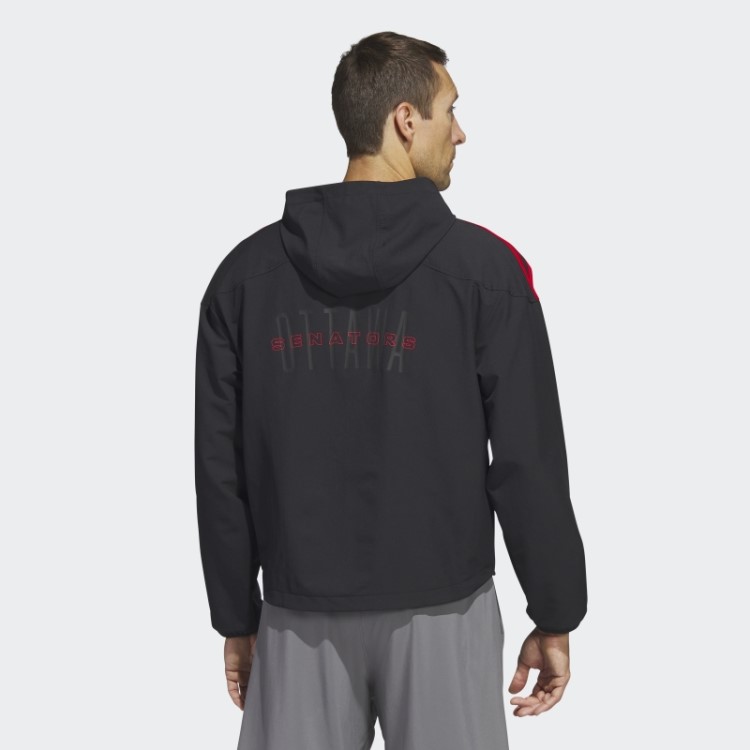 Moletom Em Camadas Senadores Preto Adidas