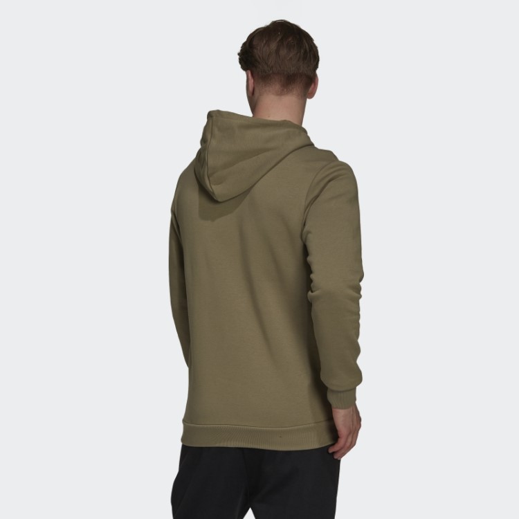 Adidas Essentials Moletom Com Capuz De Lã Com Logo Grande Orbit Verde