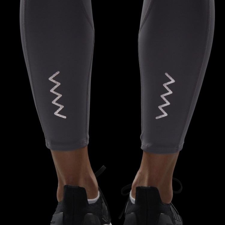 Legging Fastimpact Running 7/8 Adidas Trace Grey