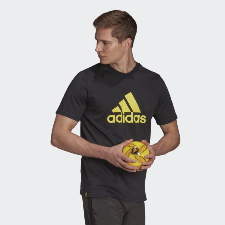 Distintivo Adidas Messi Da Camiseta Esportiva Preta