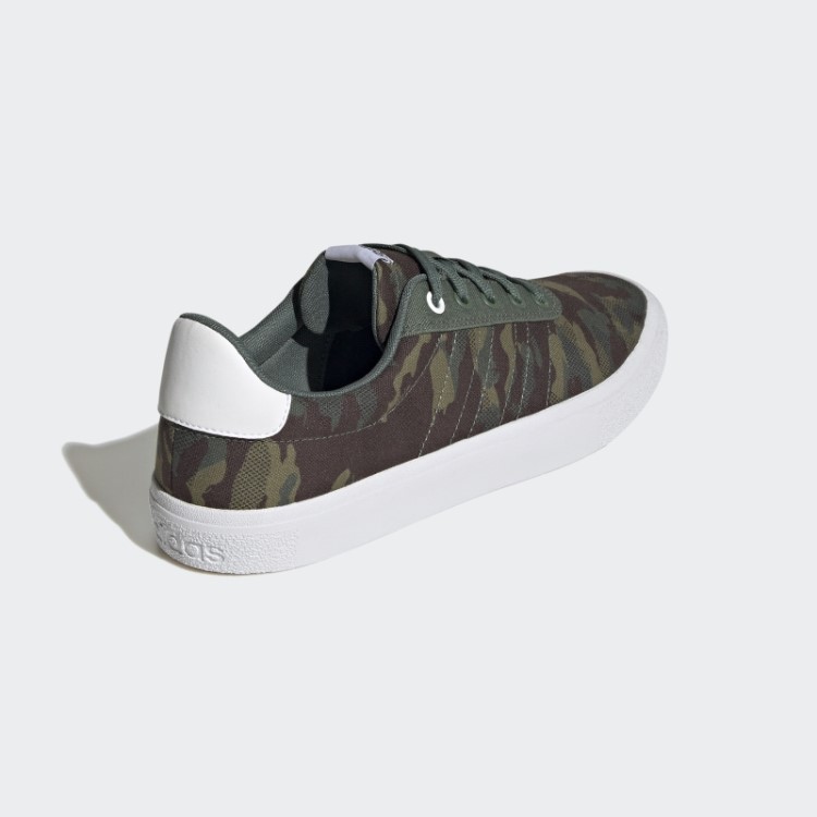 óxido Verde Vulc Raid3r Estilo De Vida Skate 3 Listras Sapatos De Marca Adidas