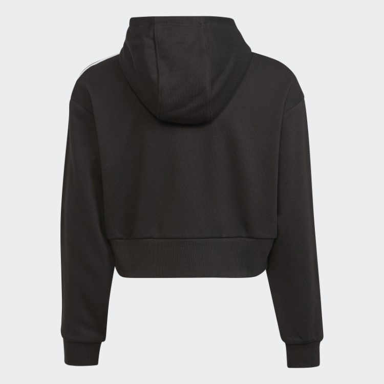 Moletom Cropped Adicolor Preto Adidas