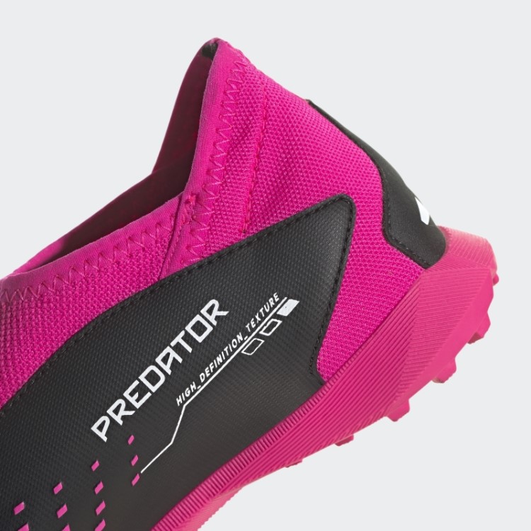 Botas De Relva Adidas Predador Accuracy.3 Cor-de-rosa Sem Atacadores