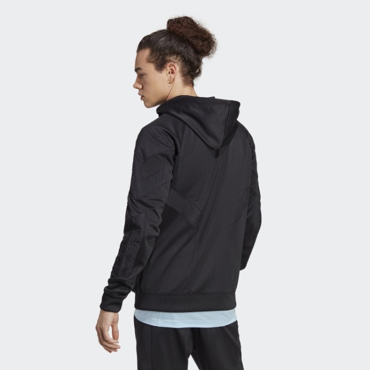 Adidas Rekive Preto Top Fashion Com Capuz