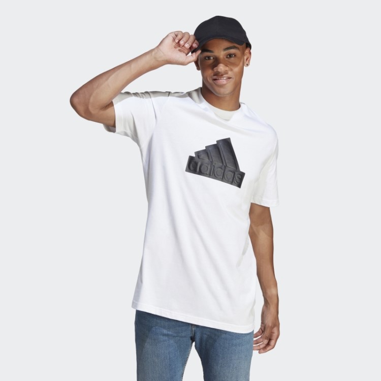 Adidas Future Icons Badge Of Sport Tee White