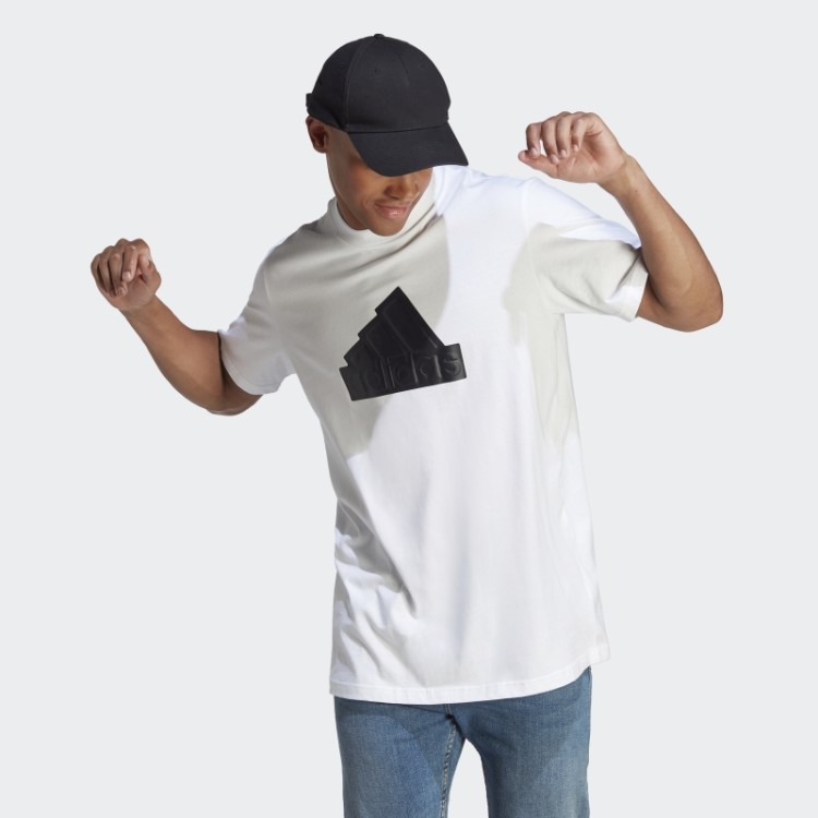 Adidas Future Icons Distintivo De Camiseta Esportiva Branca