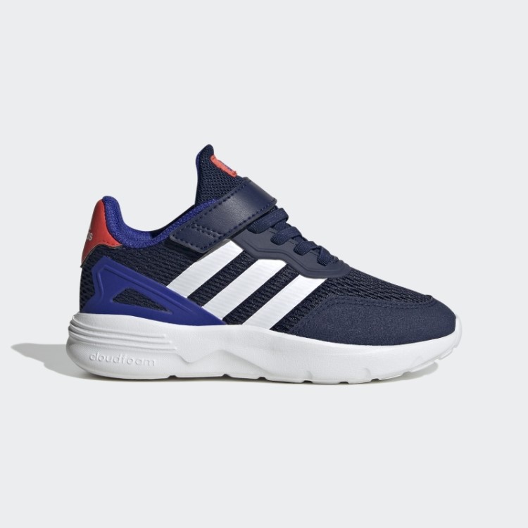 Tênis Adidas Azul Escuro Nebzed Com Renda Elástica