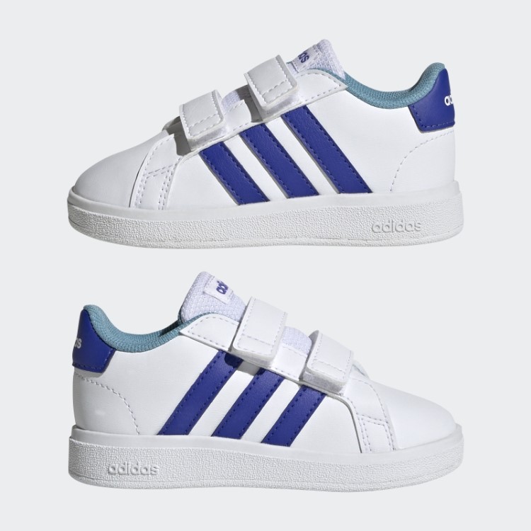 Tênis Adidas Grand Court 2.0 Azul Quente