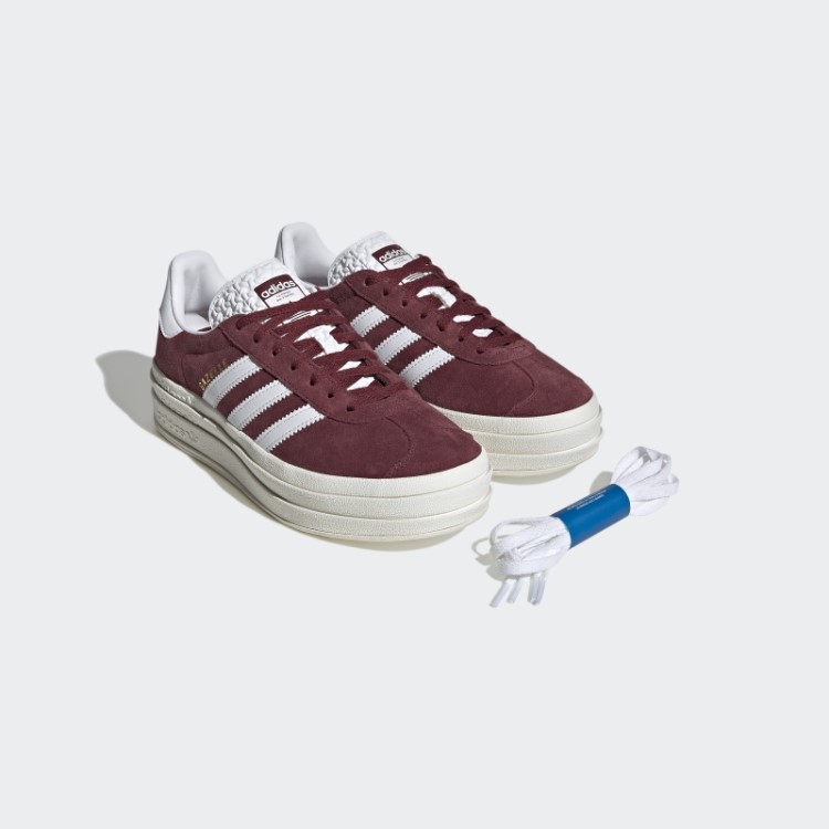 Tênis Adidas Gazelle Bold Vermelho