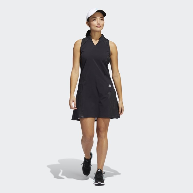 Vestido Preto Adidas Sport Heat.rdy Sem Mangas
