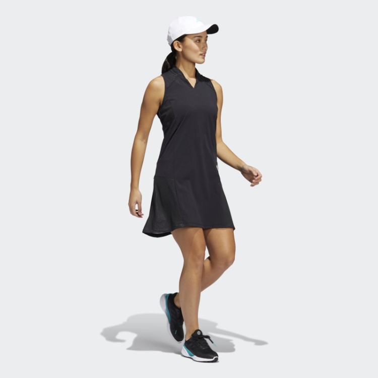 Vestido Preto Adidas Sport Heat.rdy Sem Mangas