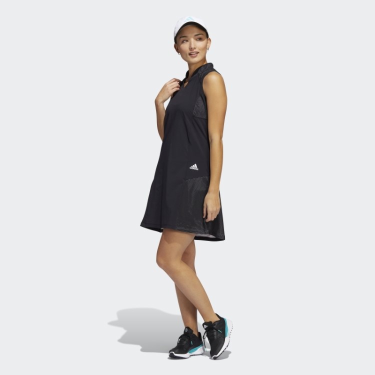 Vestido Preto Adidas Sport Heat.rdy Sem Mangas