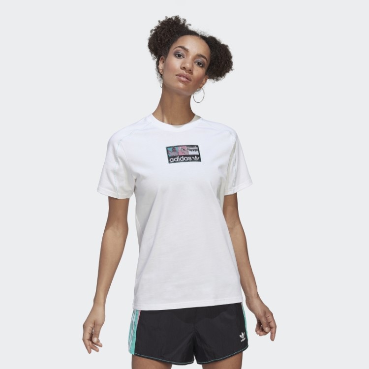 Camiseta Branca Adidas