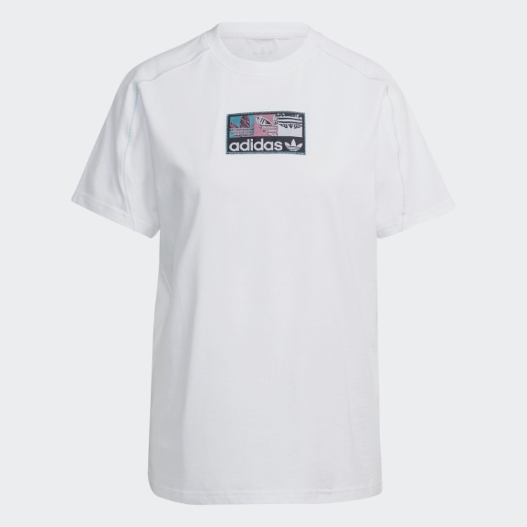 Camiseta Branca Adidas