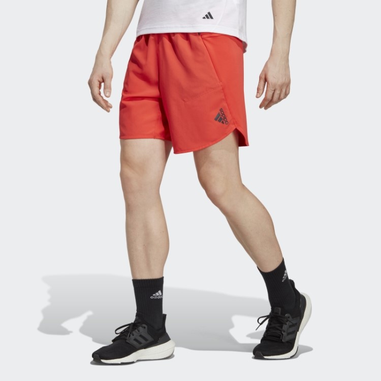 Concebido Para Calções De Treino Vermelho Adidas