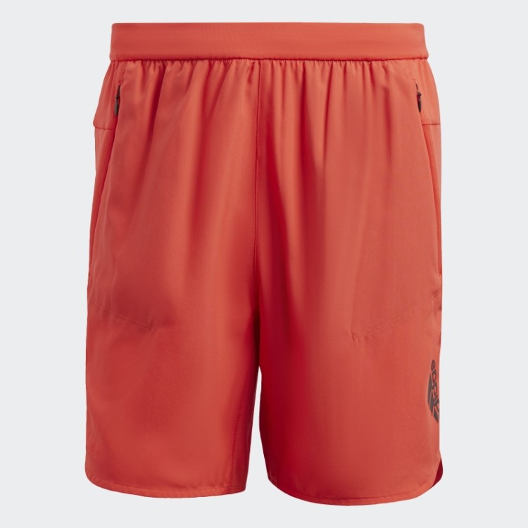 Concebido Para Calções De Treino Vermelho Adidas